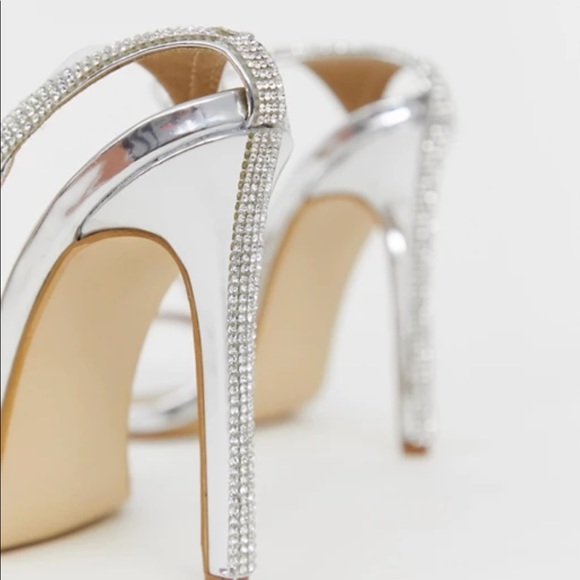 Be Mine Bridal Lylie Metallic Diamanté Shoes - Picture 3 of 10
